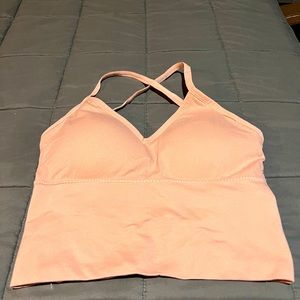 Pink cami. Double X back